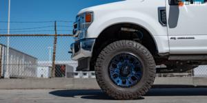 Ford F-250 Super Duty with Fuel 1-Piece Wheels Traction - D827